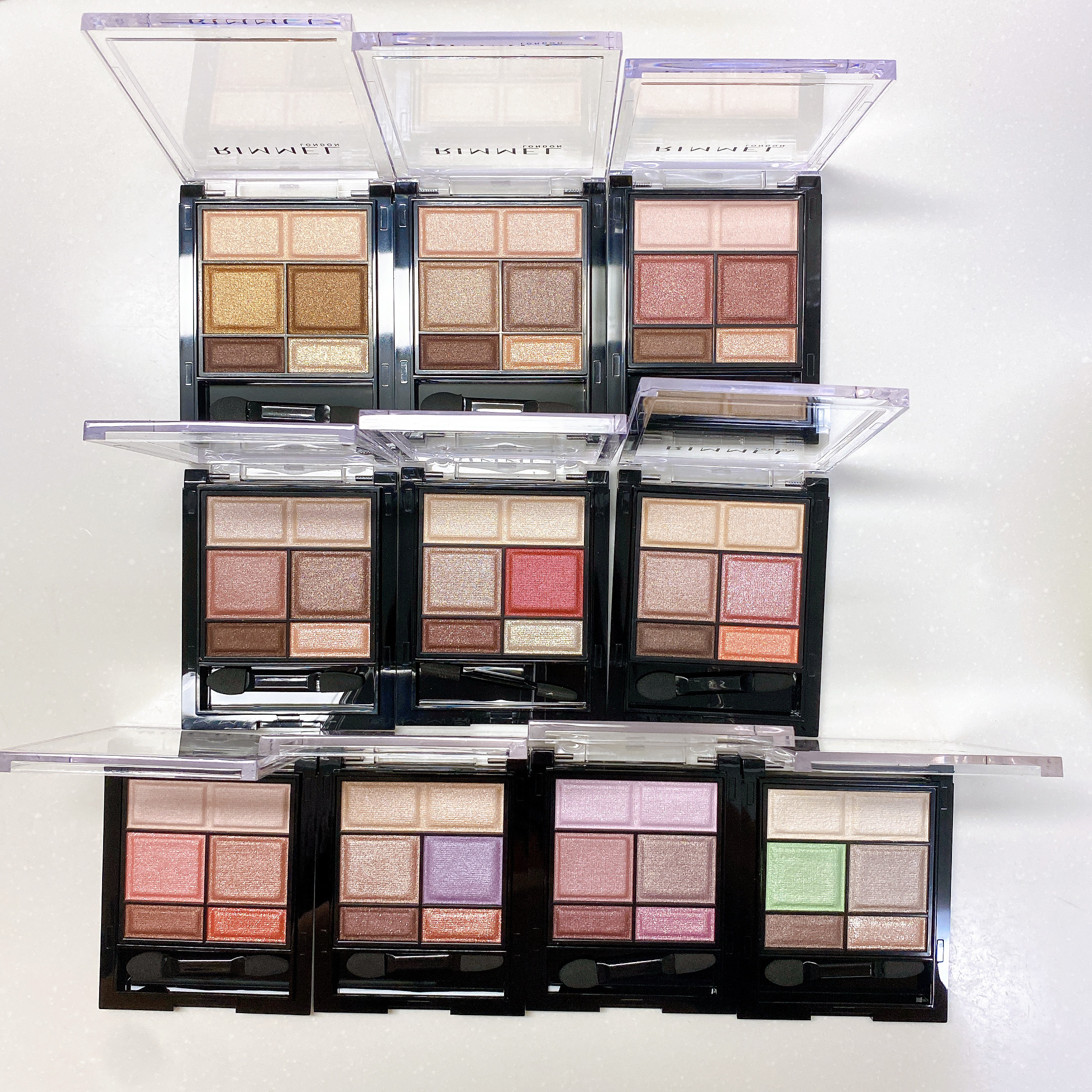 ワンダー スウィート アイシャドウ 003 ロマンチックな恋の予感ミルクチェリーショコラ/リンメル ロンドン/アイシャドウパレットを使ったクチコミ（2枚目）