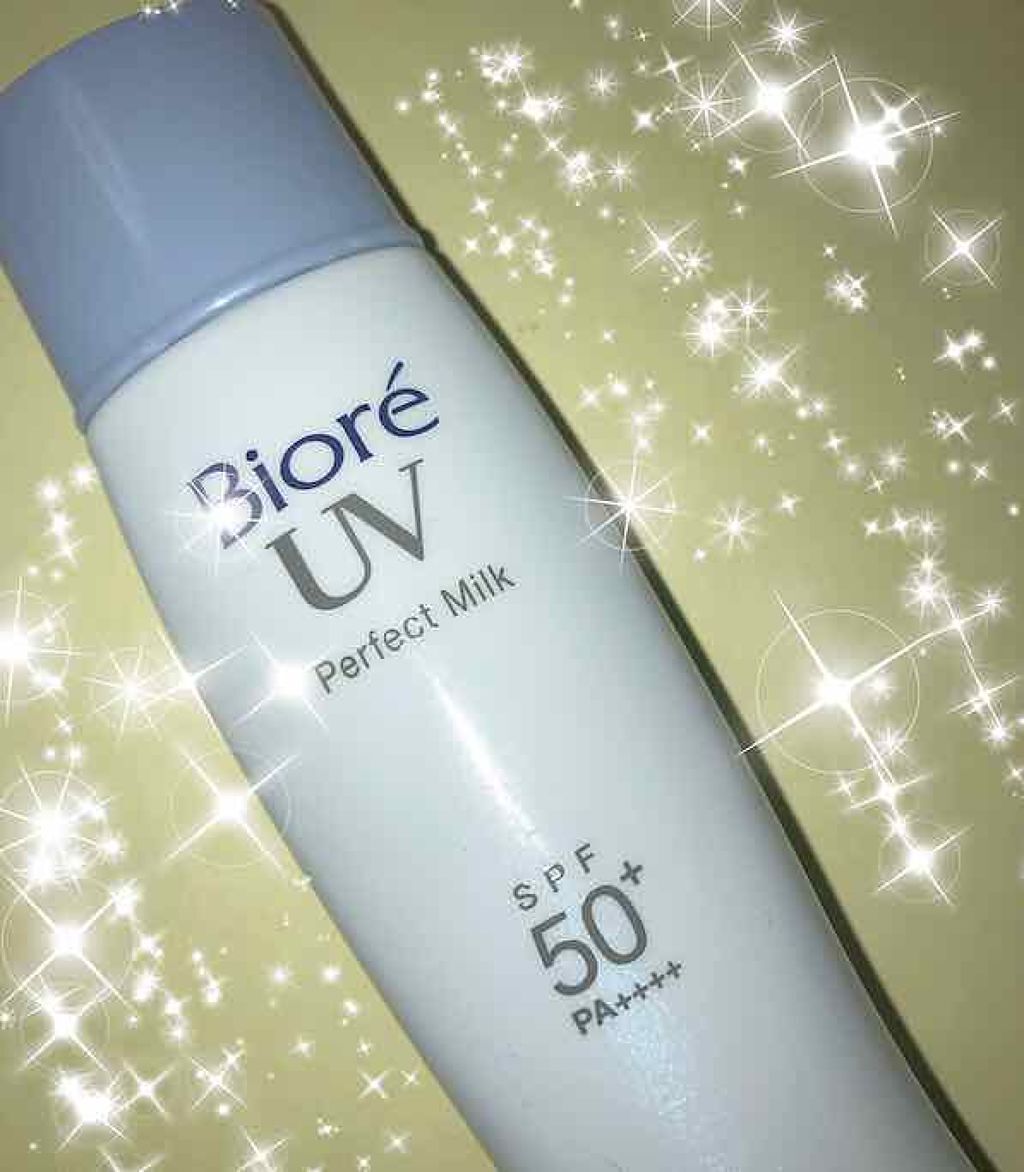 UV さらさらパーフェクトミルク /ビオレ/日焼け止めミルクを使ったクチコミ（1枚目）