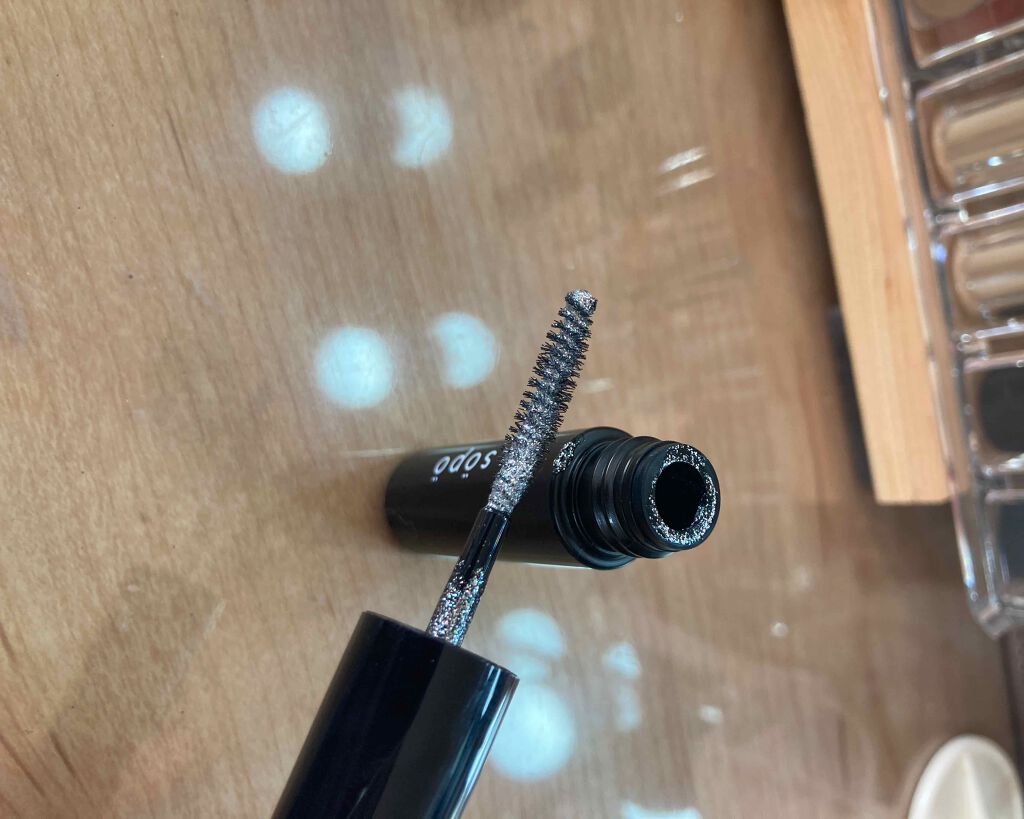 カラーマスカラ/sopo/マスカラを使ったクチコミ（1枚目）