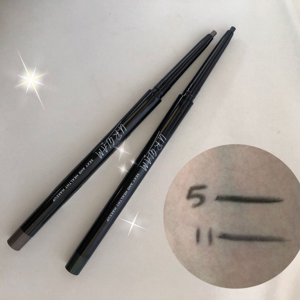 UR GLAM GEL EYELINER/U R GLAM/ジェルアイライナーを使ったクチコミ(1枚目)