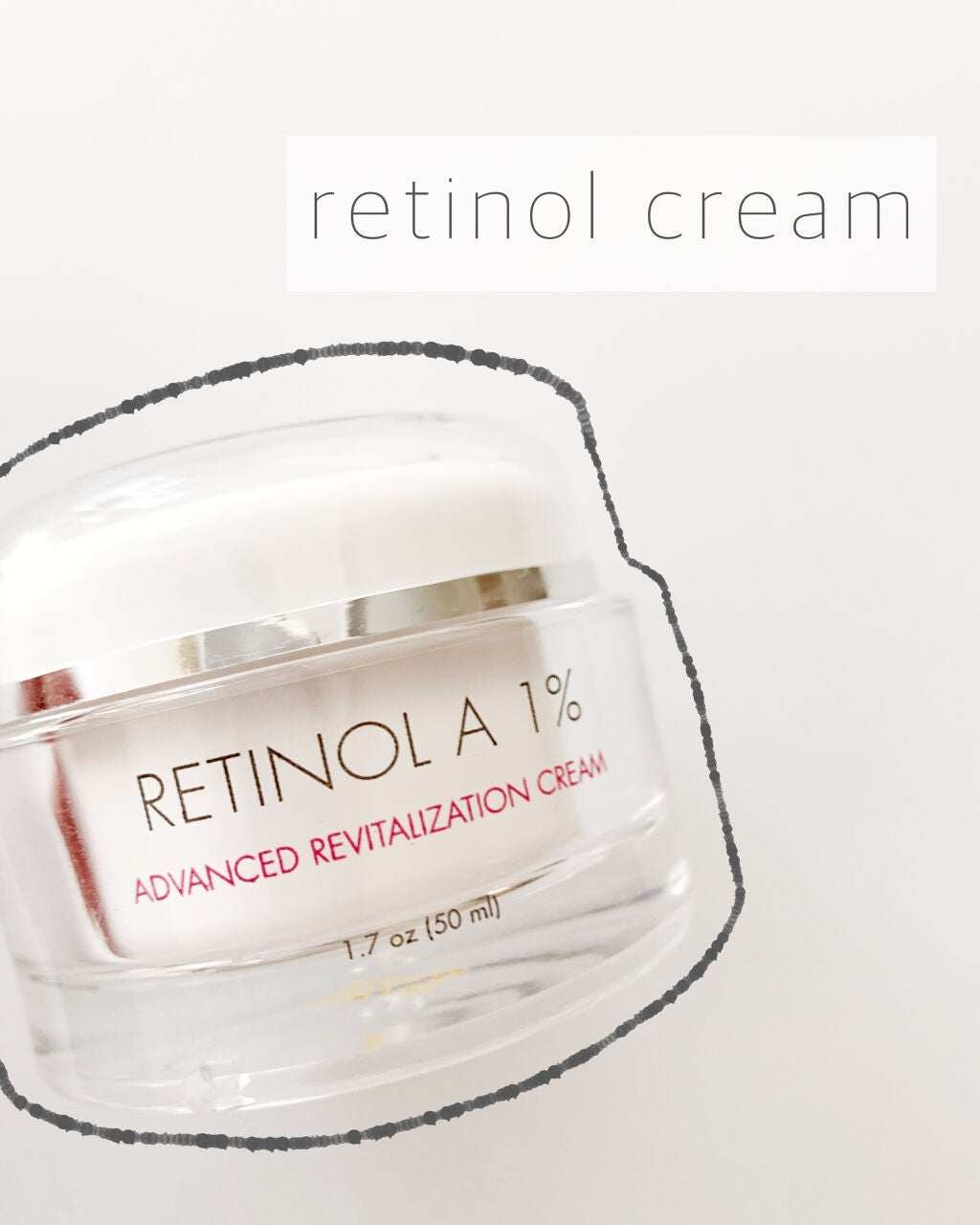 レチノールA 1% アドバンスドリバイタリゼーションクリーム/Life-flo/フェイスクリームを使ったクチコミ(1枚目)