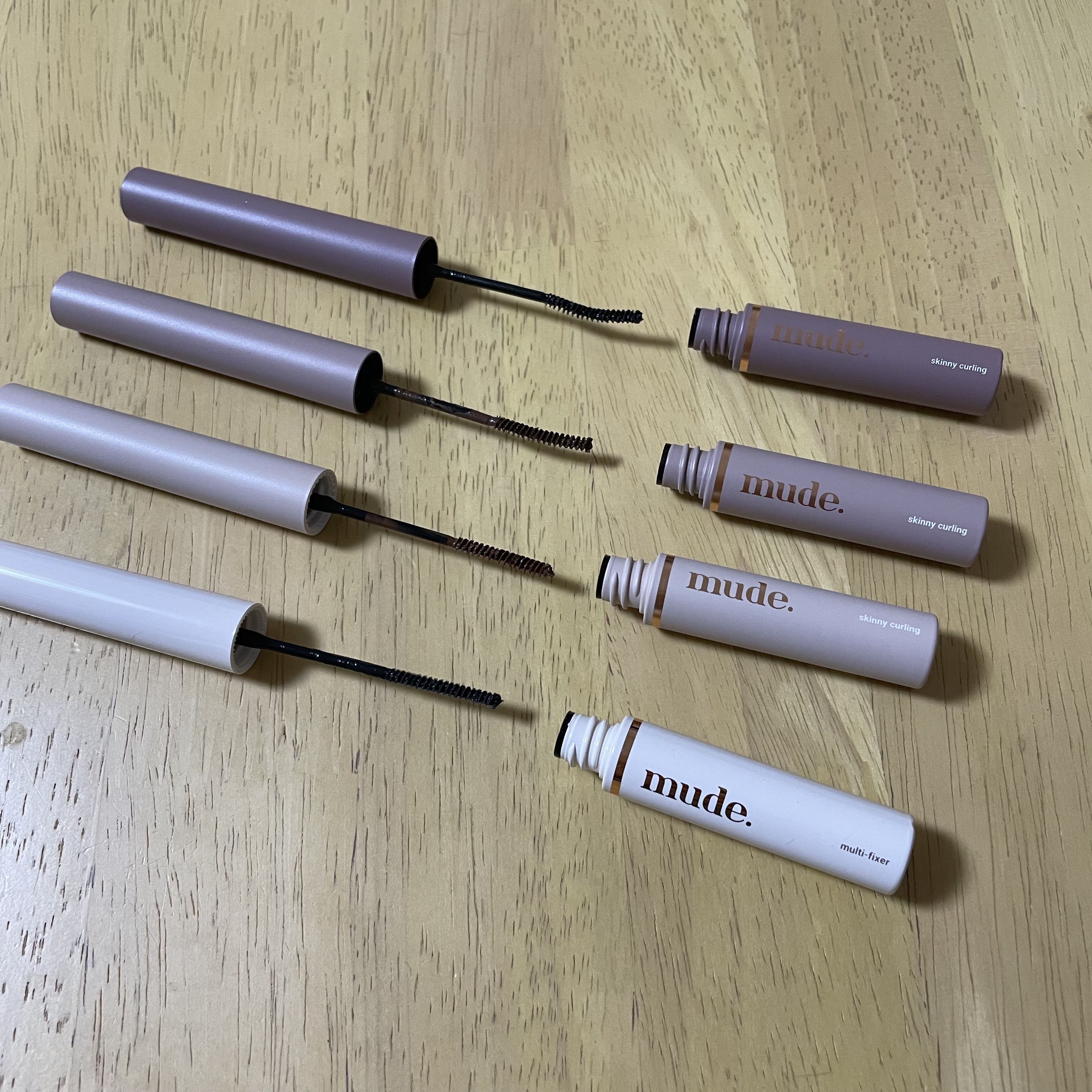 インスパイアスキニーカーリングマスカラ/mude./マスカラを使ったクチコミ（3枚目）