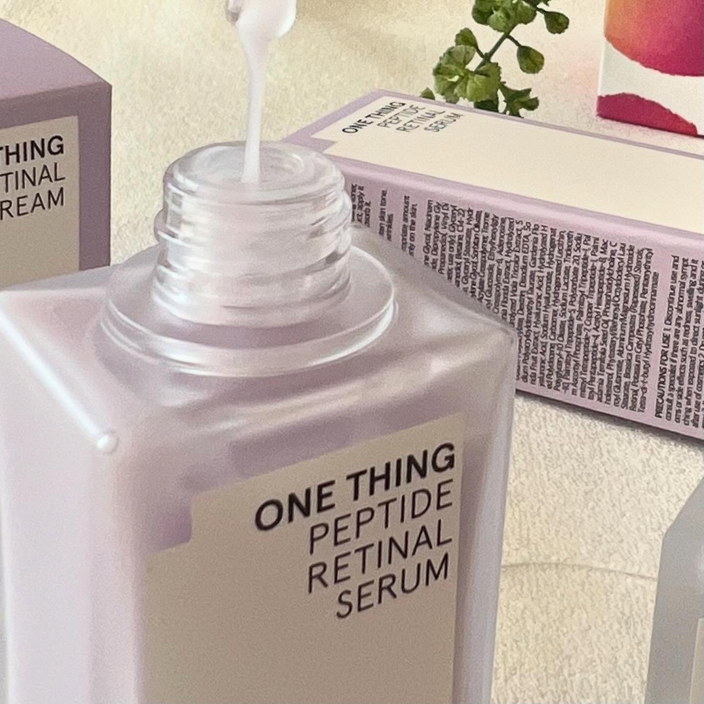 ペプチドレチナールセラム/ONE THING/美容液を使ったクチコミ（3枚目）