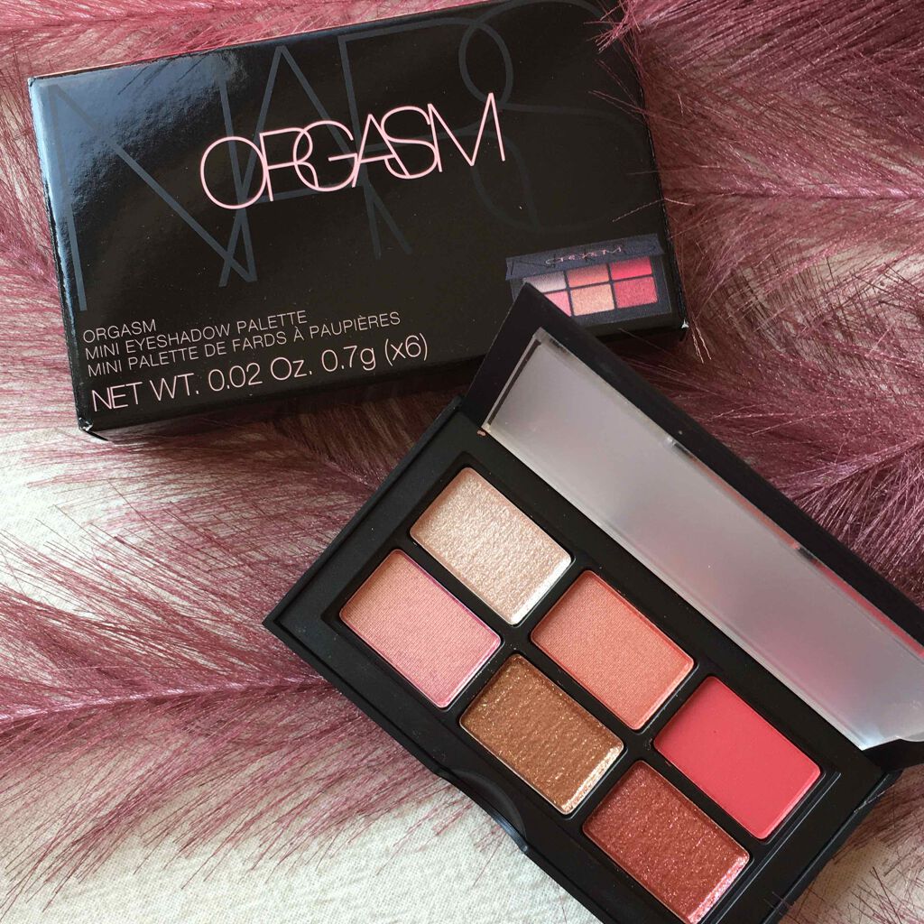 オーガズム ミニアイシャドーパレット/NARS/アイシャドウパレットを使ったクチコミ(1枚目)