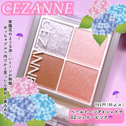 ペールトーンアイシャドウ/CEZANNE/アイシャドウを使ったクチコミ(3枚目)