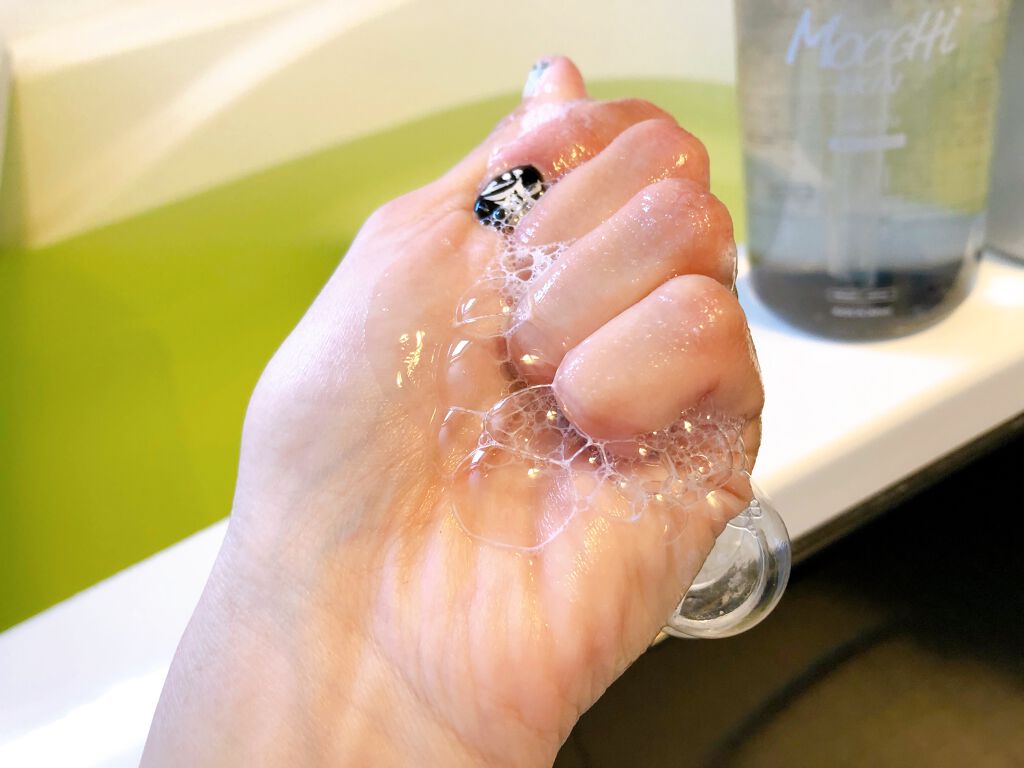 吸着シャンプーM(モイスト) ＆ 吸着トリートメントM(モイスト)/MoccHi SKIN/市販シャンプーを使ったクチコミ（3枚目）