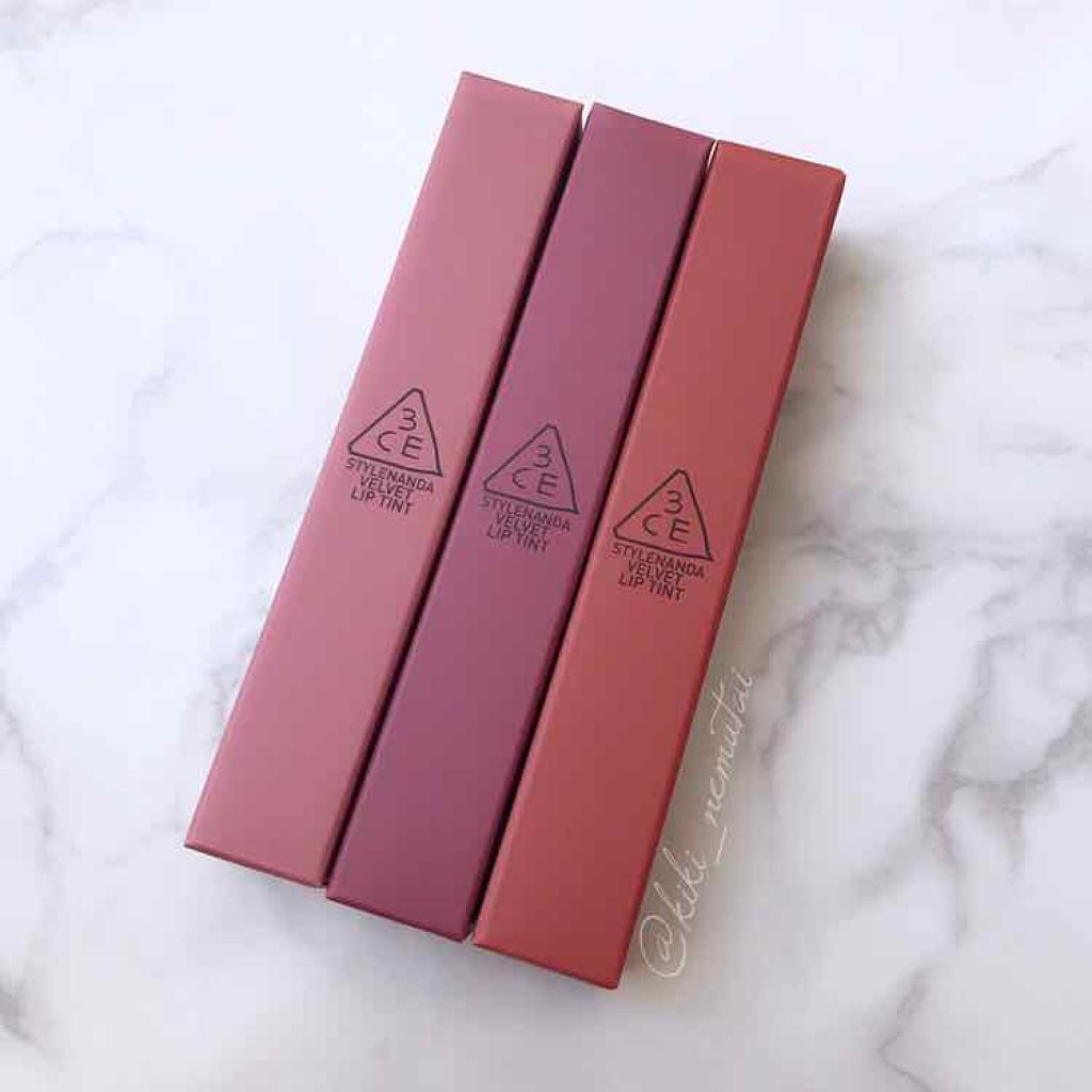 3CE ベルベット リップティント/3CE/リップティントを使ったクチコミ（1枚目）