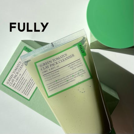 グリーントマトクレイマスククレンザー/FULLY/洗い流すパック・マスクを使ったクチコミ(1枚目)