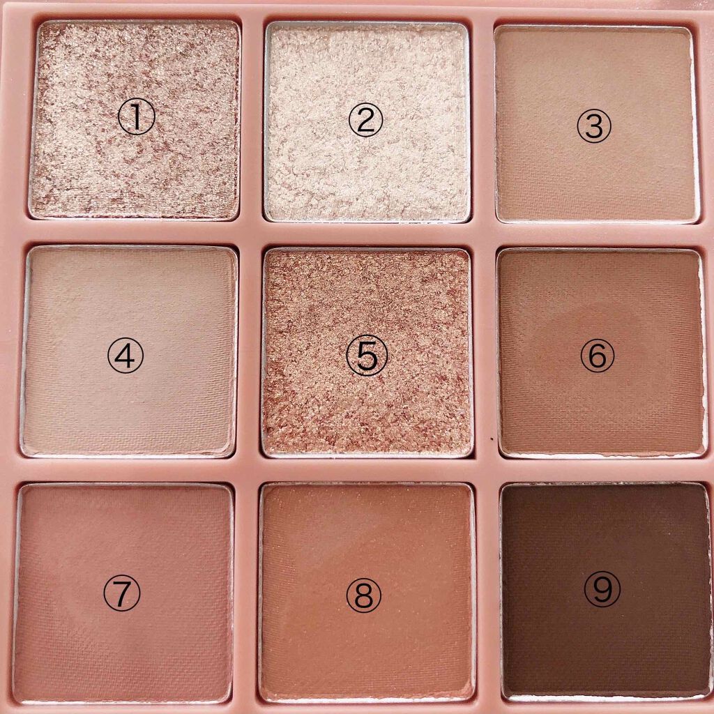 プレイカラーアイズ ミューリーロマンス/ETUDE/アイシャドウパレットを使ったクチコミ(3枚目)