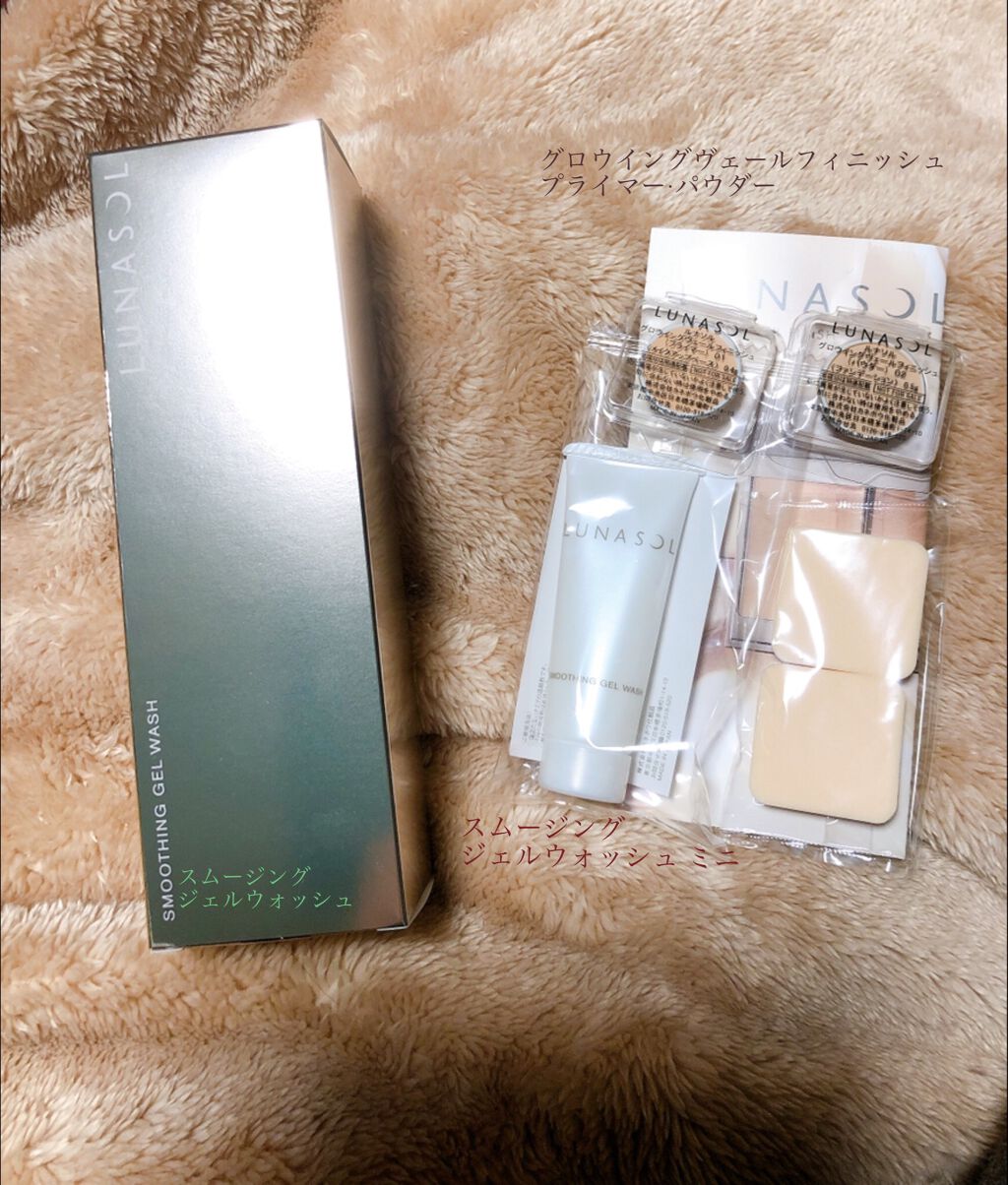 スムージングジェルウォッシュ/LUNASOL/洗顔フォームを使ったクチコミ(2枚目)