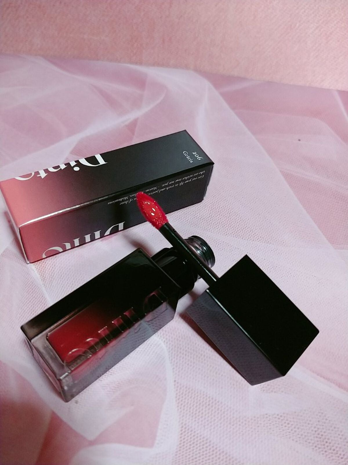 ブラーグロイリップティント/Dinto/リップティントを使ったクチコミ(1枚目)