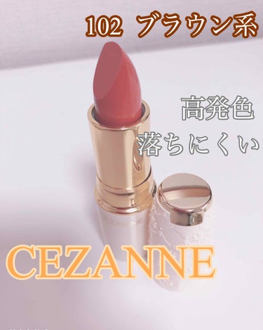 ラスティング リップカラーN/CEZANNE/口紅を使ったクチコミ（1枚目）