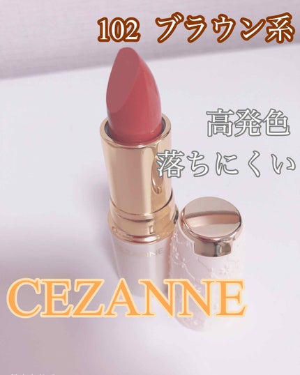 ラスティング リップカラーN/CEZANNE/口紅を使ったクチコミ(1枚目)