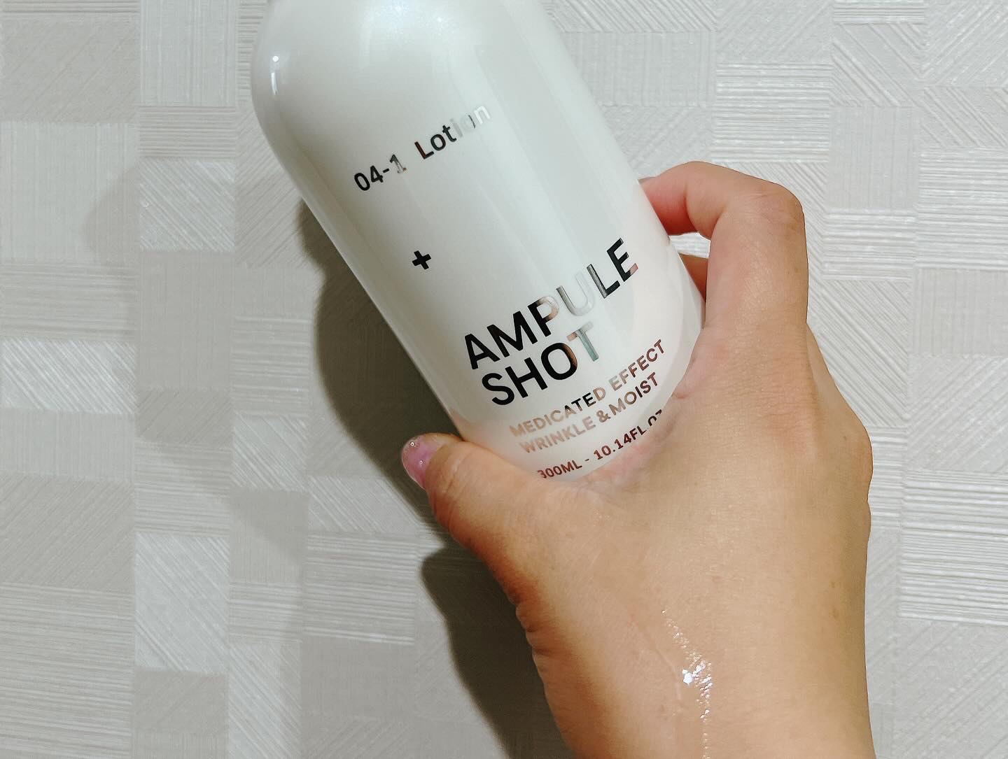 薬用 エフェクト リンクル＆モイスト ローション/AMPULE SHOT/化粧水を使ったクチコミ（3枚目）