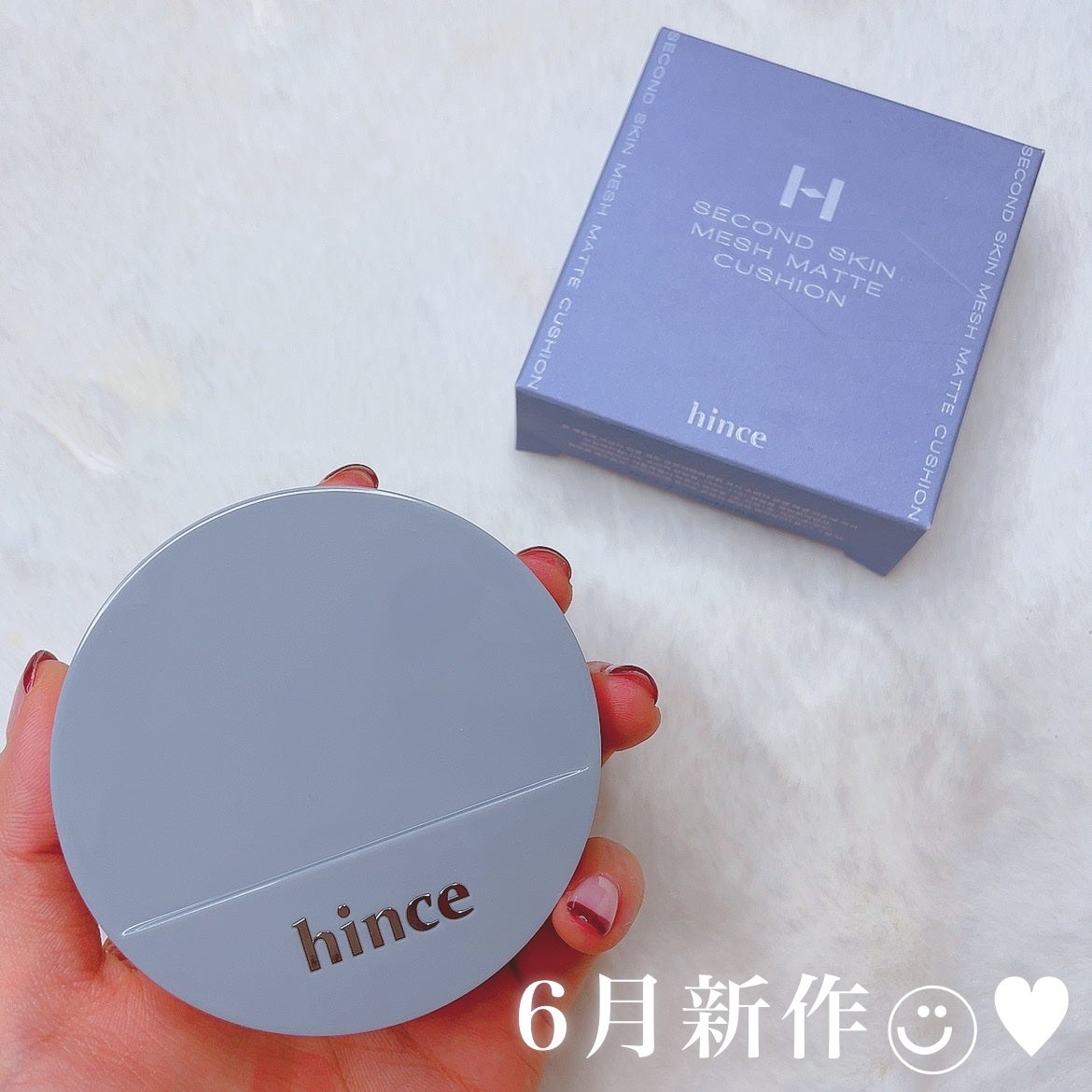 セカンドスキンメッシュマットクッション/hince/クッションファンデーションを使ったクチコミ(1枚目)