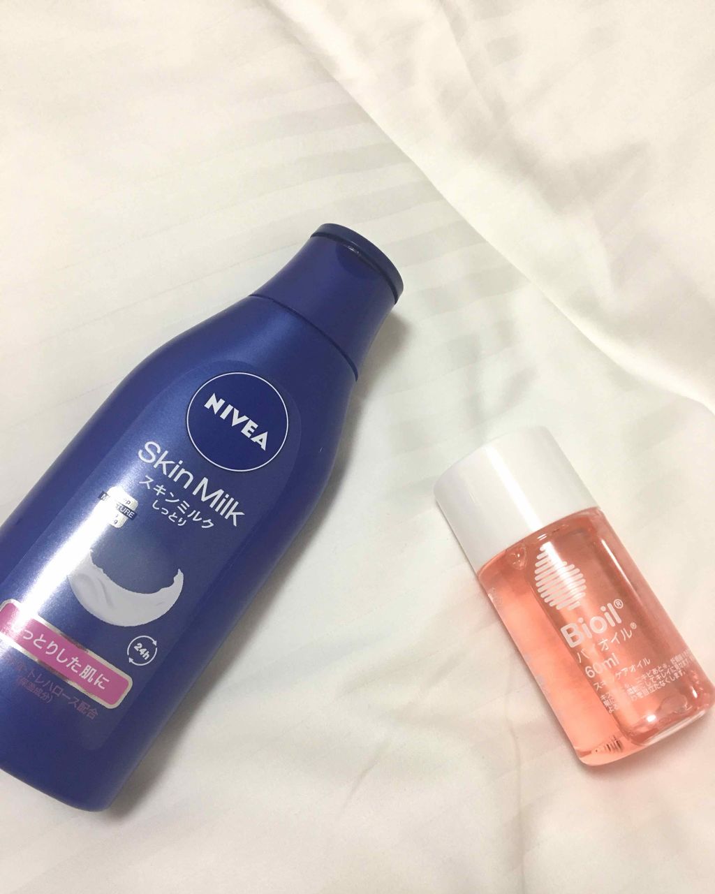 スキンミルク(しっとり)/ニベア/ボディミルクを使ったクチコミ(1枚目)