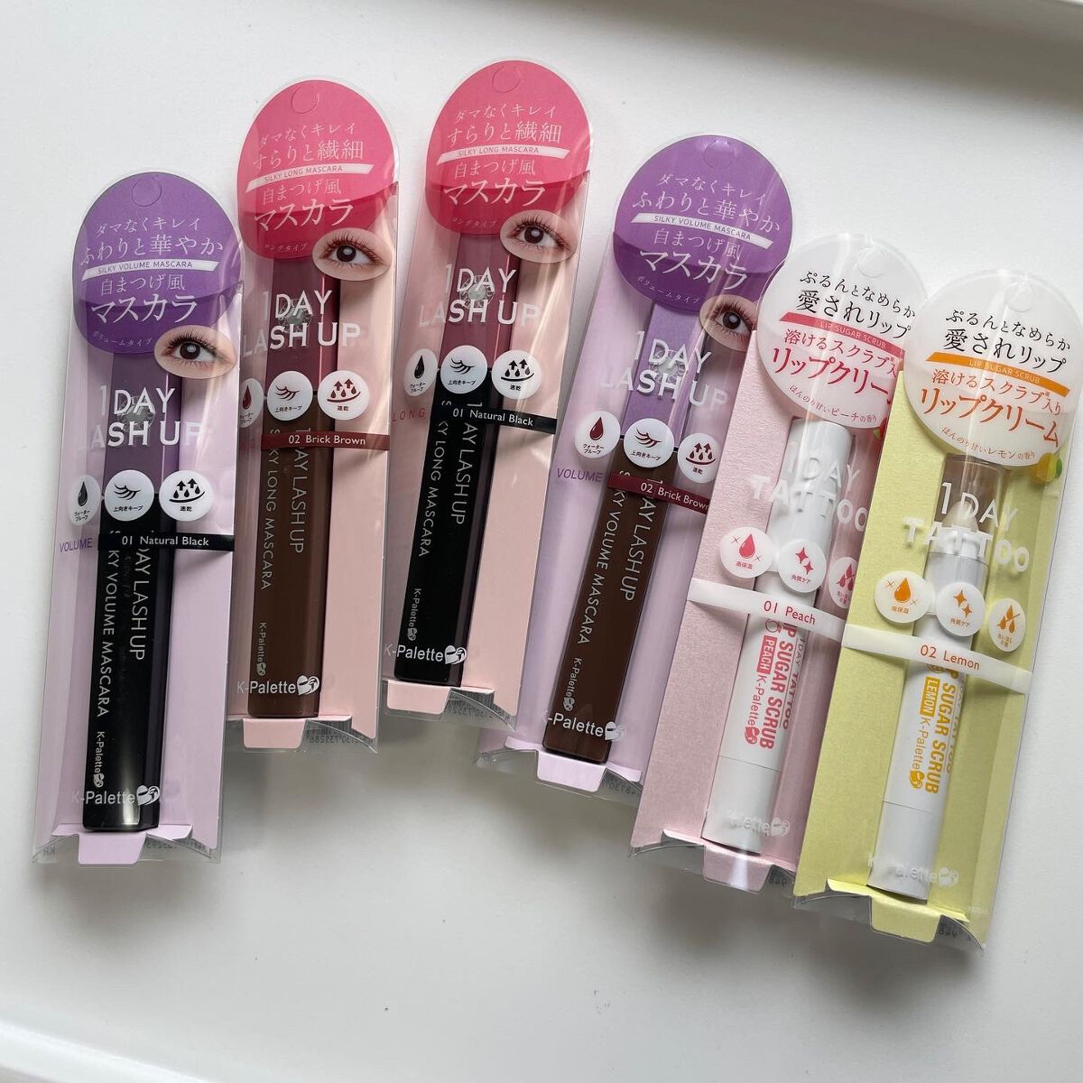 natsumi on LIPS 「.K-パレットコスメ.▫️1DAYLASHUPマスカラシルキー..」(9枚目)