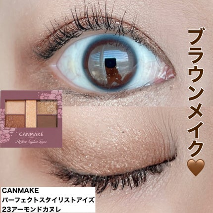 パーフェクトスタイリストアイズ/キャンメイク/アイシャドウパレットを使ったクチコミ(1枚目)
