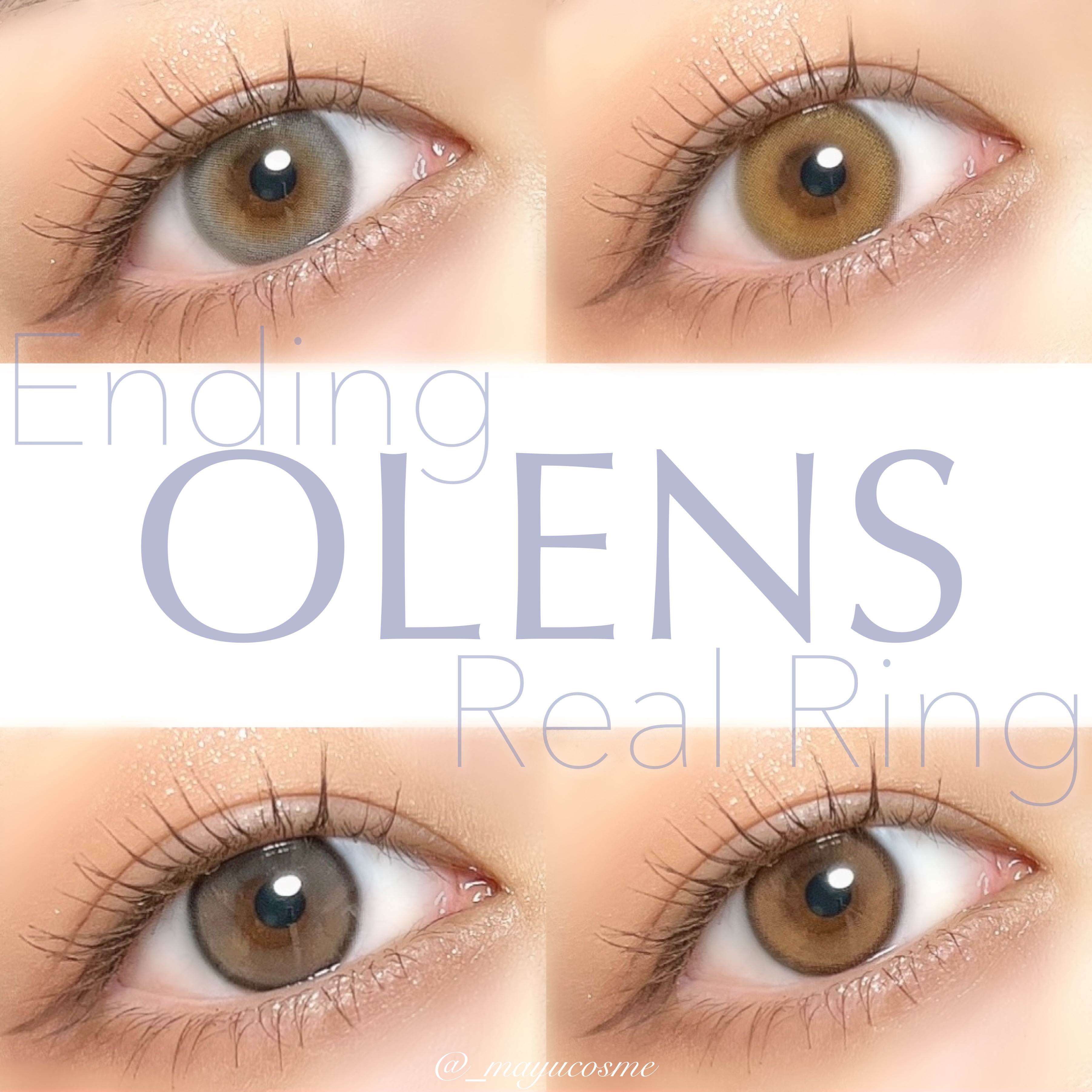 Real Ring 1day/OLENS/ワンデー（１DAY）カラコンを使ったクチコミ（1枚目）