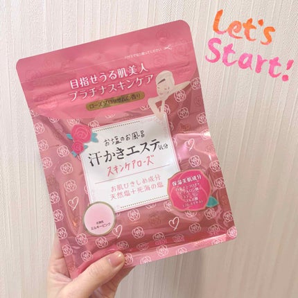 汗かきエステ気分 スキンケアローズ/マックス/保湿系入浴剤を使ったクチコミ(1枚目)