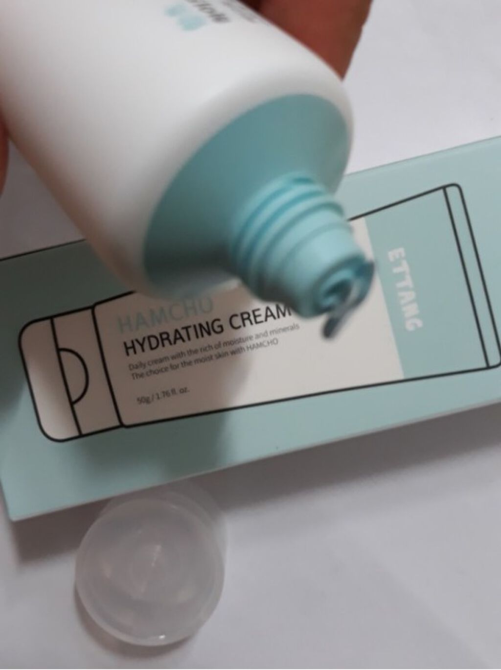 HAMCHO HYDRATING CREAM/ETTANG/フェイスクリームを使ったクチコミ（3枚目）