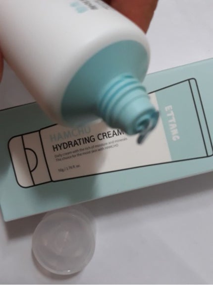 HAMCHO HYDRATING CREAM/ETTANG/フェイスクリームを使ったクチコミ(2枚目)