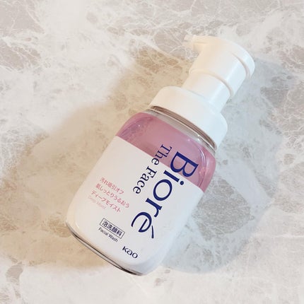 ビオレ ザフェイス 泡洗顔料 ディープモイスト/ビオレ/泡洗顔を使ったクチコミ(7枚目)