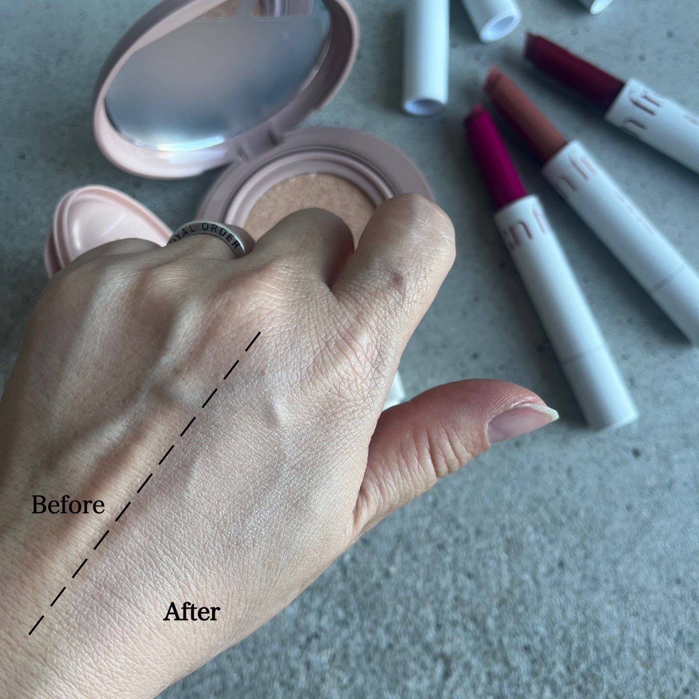 エッグライク グロウクッション/freshian/クッションファンデーションを使ったクチコミ(3枚目)