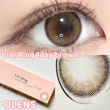 ViVi Ring 1day/OLENS/ワンデー（１DAY）カラコンを使ったクチコミ（1枚目）