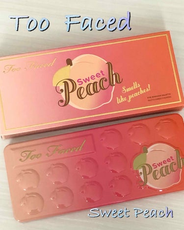 Too Faced スイートピーチ アイシャドウ パレットのクチコミ「トゥーフェイスド  第3弾✨

スイートピーチ アイシャドウパレット🍑


これも可愛いパレッ.....」（1枚目）