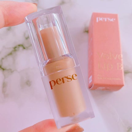 ベルベットフィックスリップバーム/perse/リップバームを使ったクチコミ(4枚目)