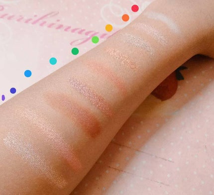 ブルーミングアイカラーパレット (TOKYO GIRLS COLLECTION)/U R GLAM/アイシャドウパレットを使ったクチコミ(3枚目)