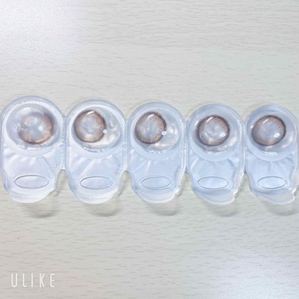 エバーカラーワンデーナチュラル モイストレーベルUV/エバーカラー/ワンデー(1DAY)カラコンを使ったクチコミ(2枚目)