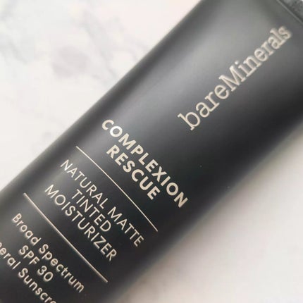 CR ナチュラル マット モイスチャライザー/bareMinerals/クリーム・エマルジョンファンデーションを使ったクチコミ(2枚目)