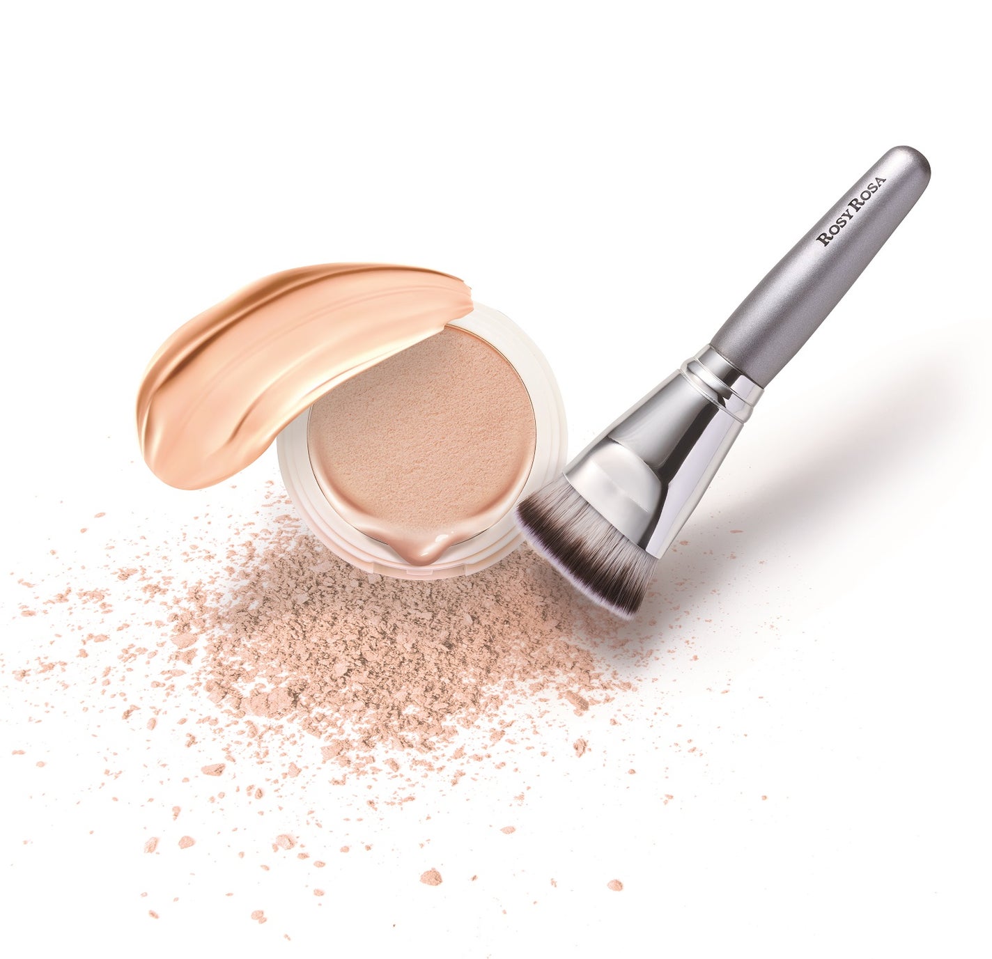 マルチファンデブラシ /ロージーローザ/メイクブラシを使ったクチコミ(2枚目)