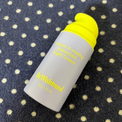 ビタミンA-mazingバクチオールナイトクリーム/By Wishtrend/フェイスクリームを使ったクチコミ(1枚目)