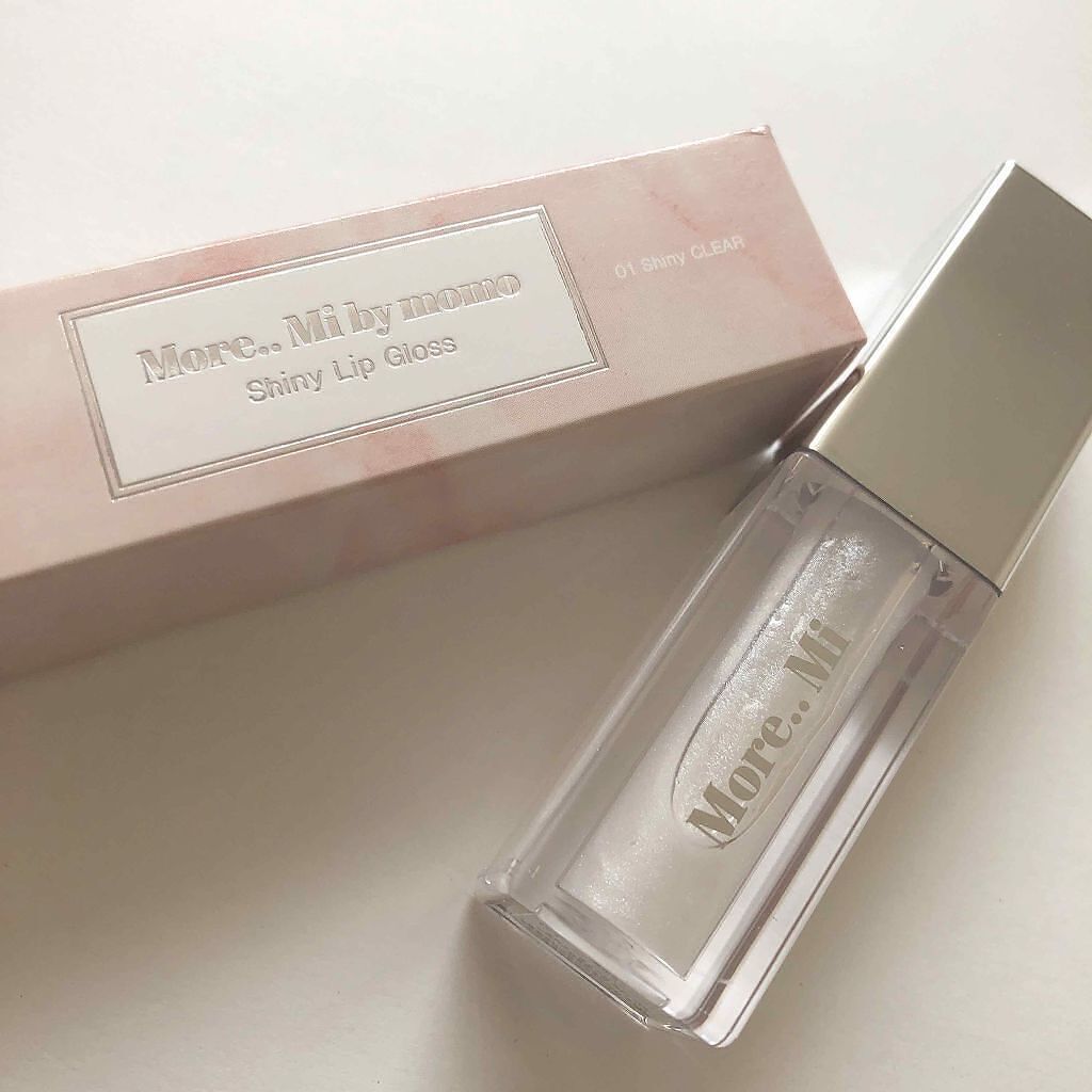 シャイニーリップグロス/More..Mi by momo/リップグロスを使ったクチコミ(1枚目)