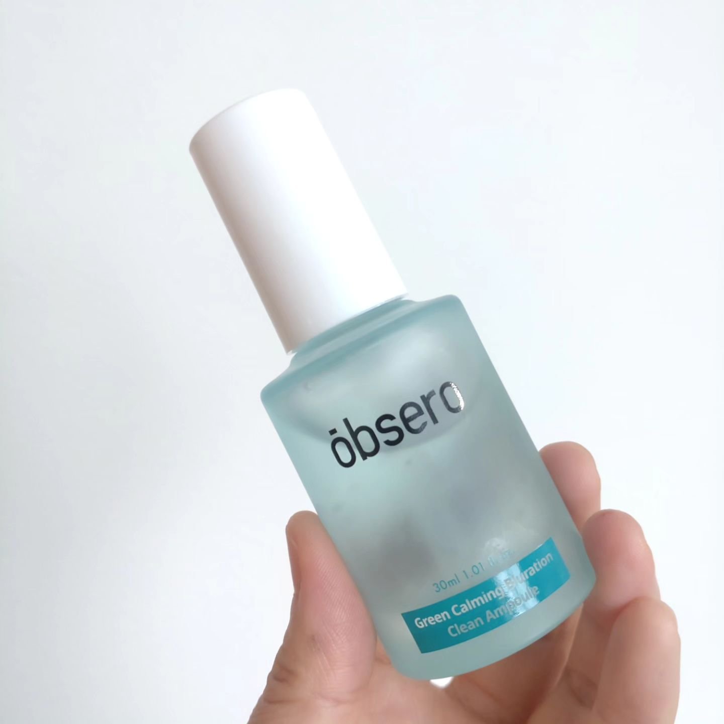 グリーンカーミングブルーレーションクリーンアンプル/obsero/美容液を使ったクチコミ（2枚目）