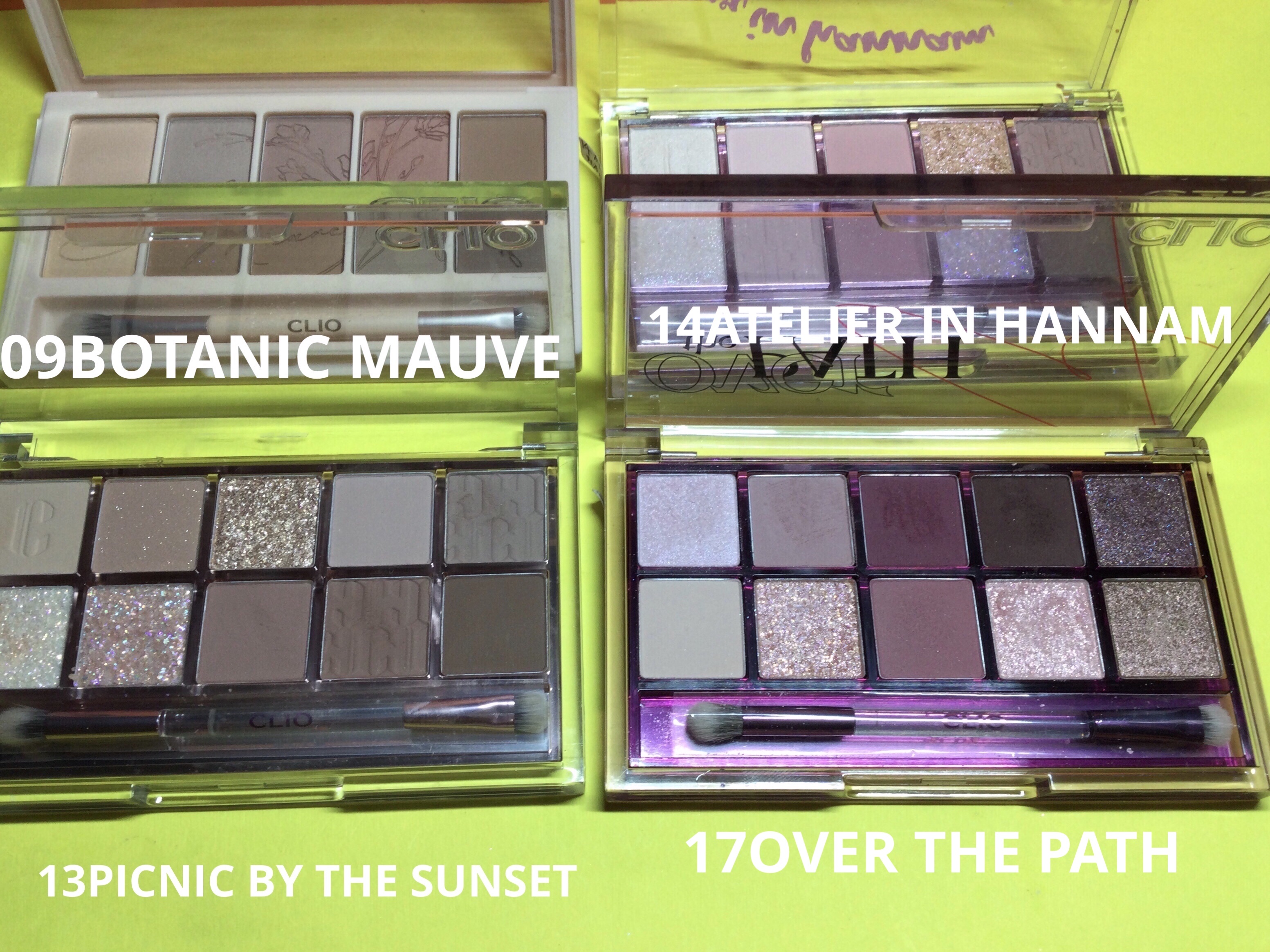 プロ アイ パレット/CLIO/アイシャドウパレットを使ったクチコミ（2枚目）