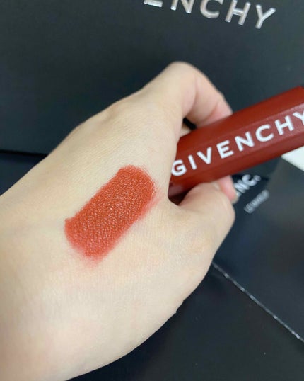 ルージュ・ジバンシイ・ベルベット/GIVENCHY/口紅を使ったクチコミ(2枚目)
