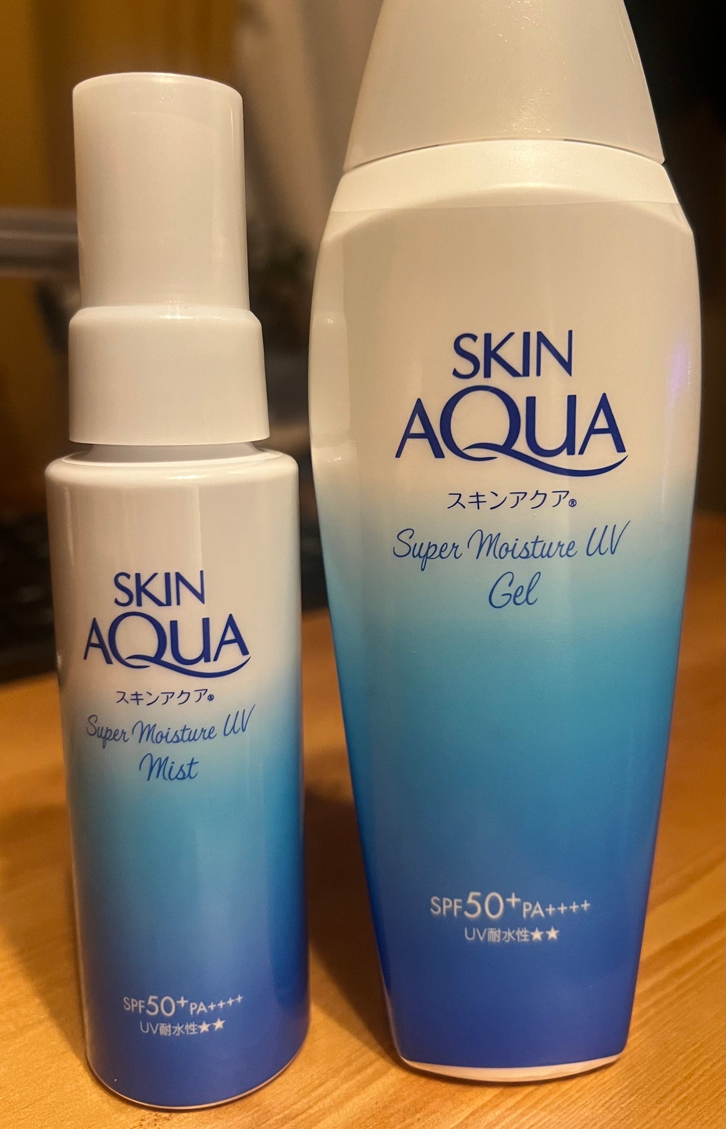 スキンアクア スーパーモイスチャージェル/スキンアクア/日焼け止めジェルを使ったクチコミ(1枚目)