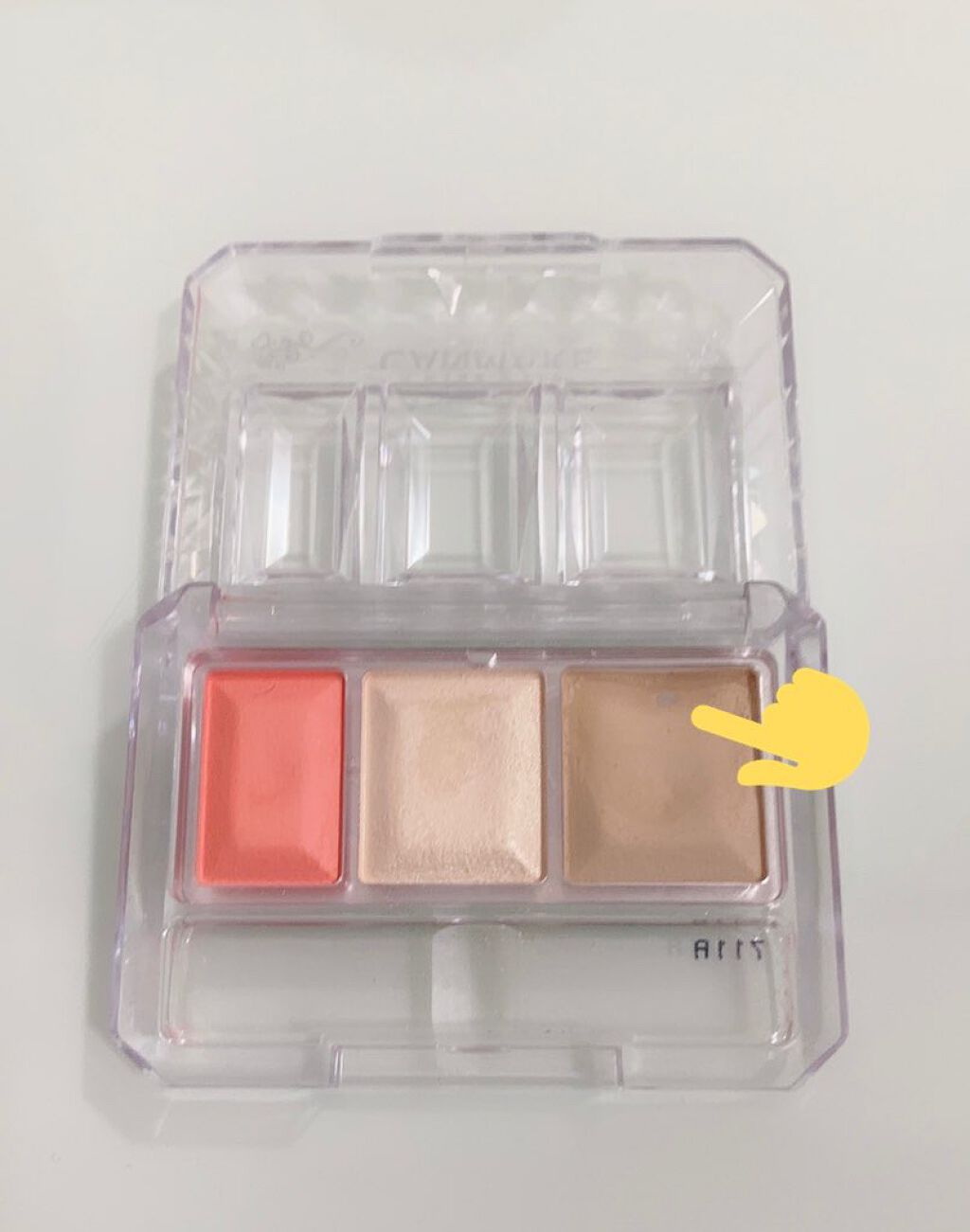 シークレットカラーアイズ/キャンメイク/アイシャドウパレットを使ったクチコミ(5枚目)