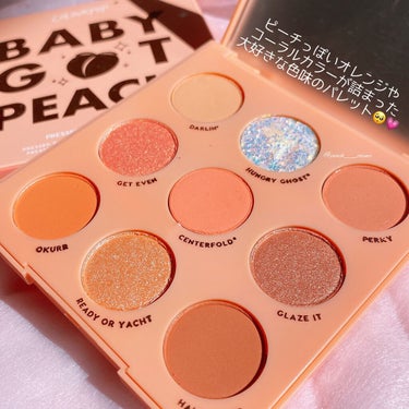 ColourPop Eye Palette-Baby Got Peach のクチコミ「赤ちゃんはpeach🍑を手に入れた！



ColourPop Baby Got Peach
.....」（3枚目）