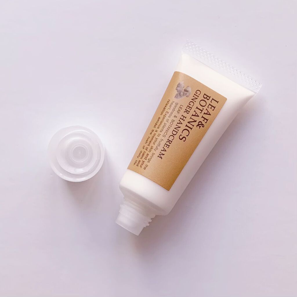 ジンジャーハンドクリーム/LEAF＆BOTANICS /ハンドクリームを使ったクチコミ（1枚目）