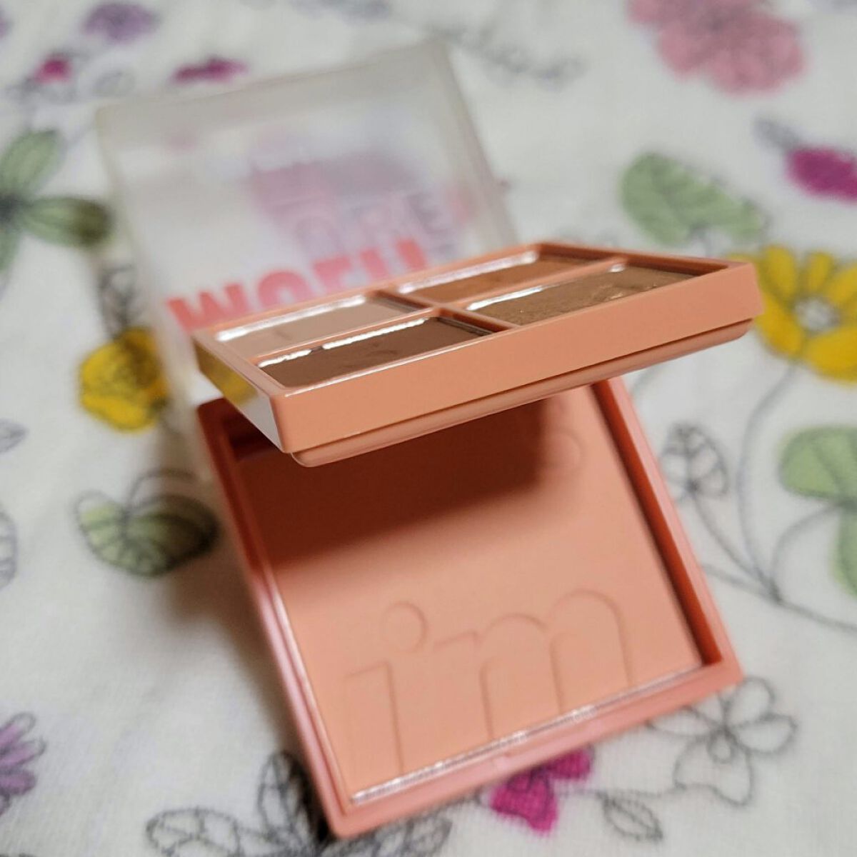 マルチキューブ 002 ハローピーチ/i’m meme/マルチパレットを使ったクチコミ（3枚目）