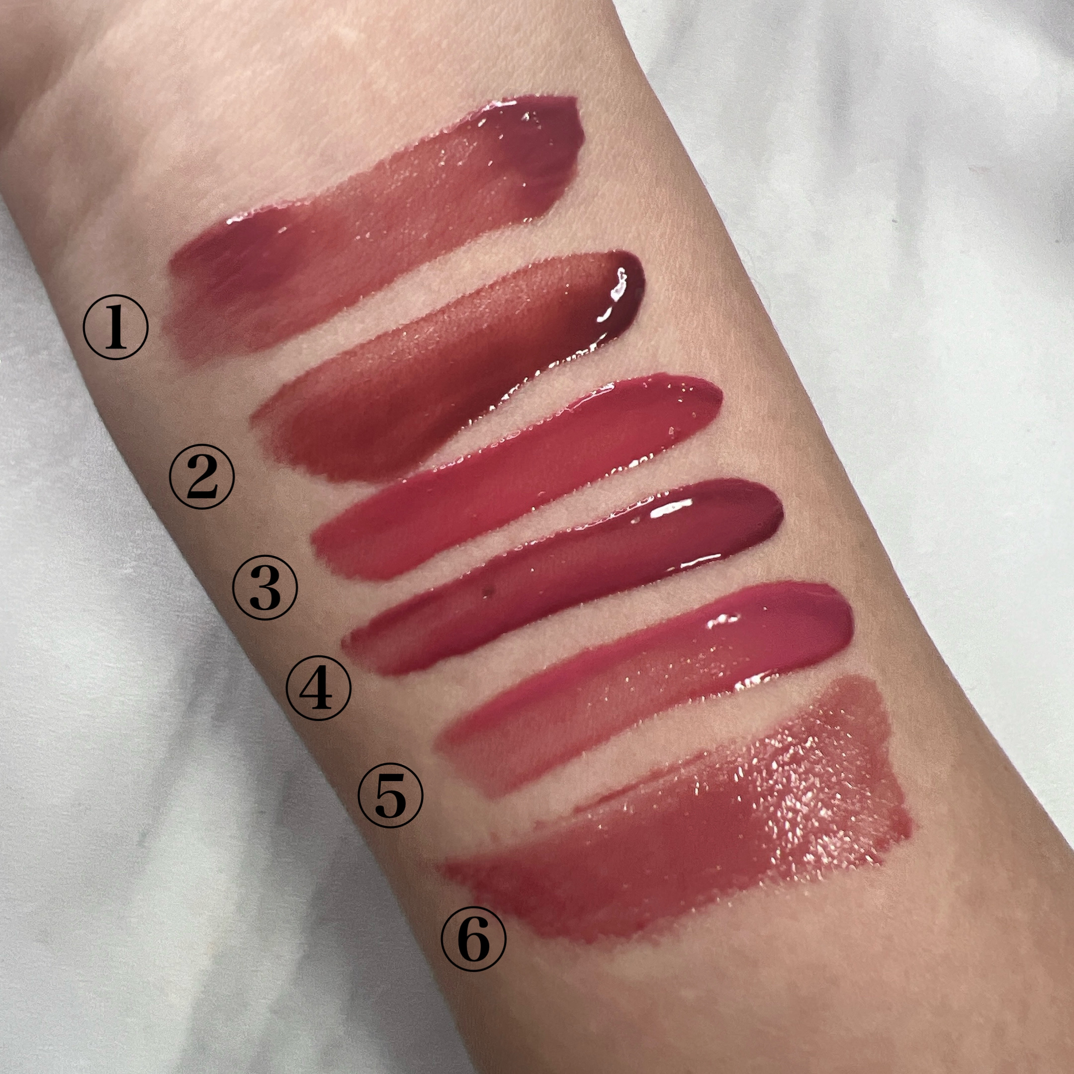 フルーティーグラムティント/Laka/リップティントを使ったクチコミ（3枚目）