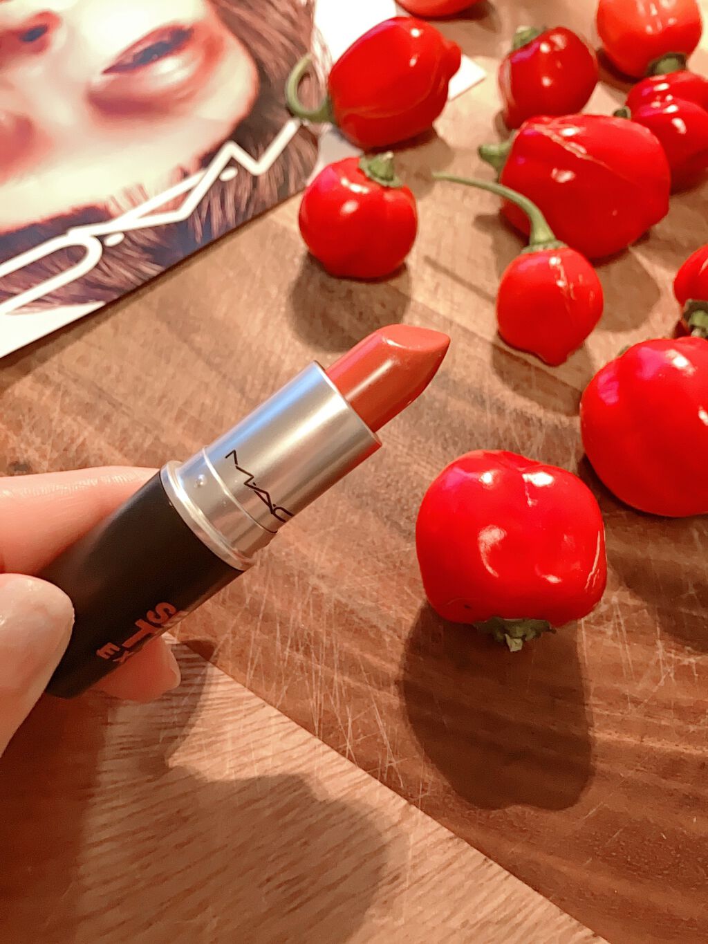 リップスティック/M・A・C/口紅を使ったクチコミ(4枚目)