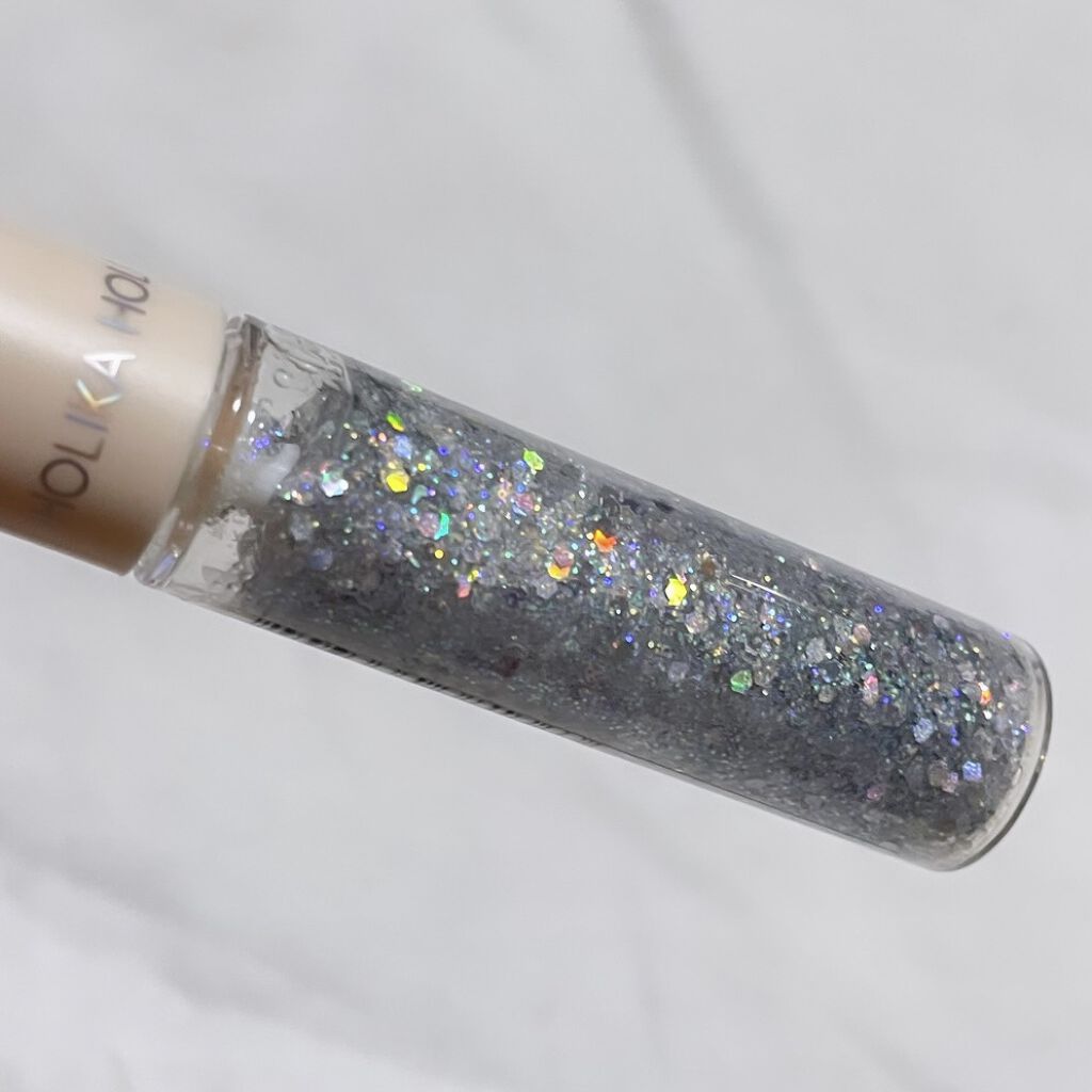 アイスパングルグリッター 5号 ミラーボールパーツ/HOLIKA HOLIKA/グリッターを使ったクチコミ（3枚目）