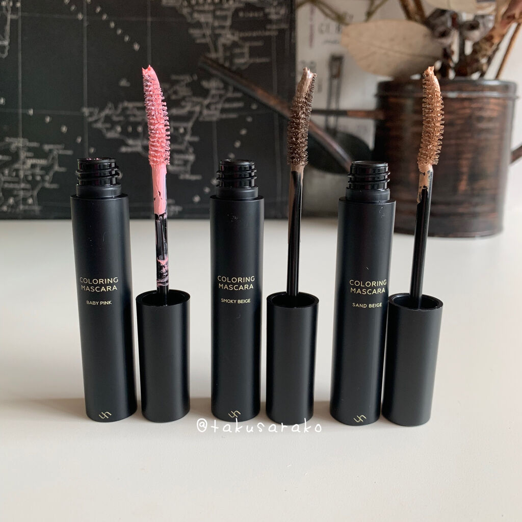 カラーリングマスカラ/uneven/マスカラを使ったクチコミ（1枚目）