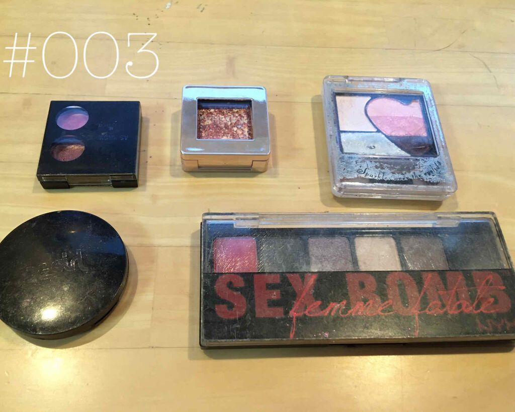 グリッタープリズム シャドウ/MISSHA/グリッターを使ったクチコミ（1枚目）